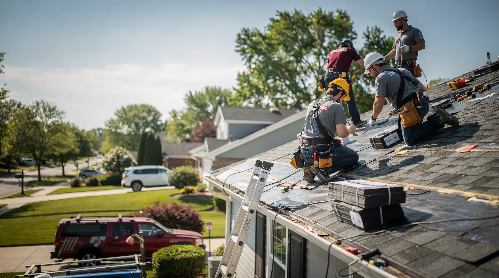 Roof Repair in Addieville, IL around you